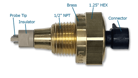 W006805AA Brass WIF Bowl Mount Sensor (1/2 inch NPT thread)