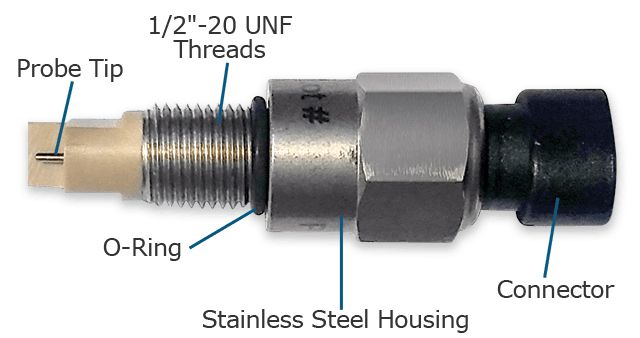 WW004801-series Stainless Steel 2-terminal WIF Sensor (1/2 x 20 thread)