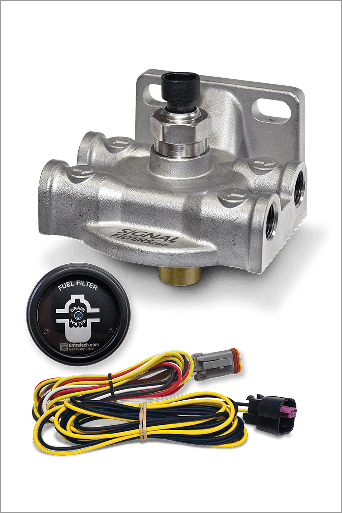 Signal Filters™ SMART Fuel Filter Water Separator System SFH-SS-G1 KIT (w/Gauge and Harness)
